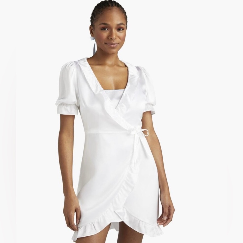Hill House White Mini Dress